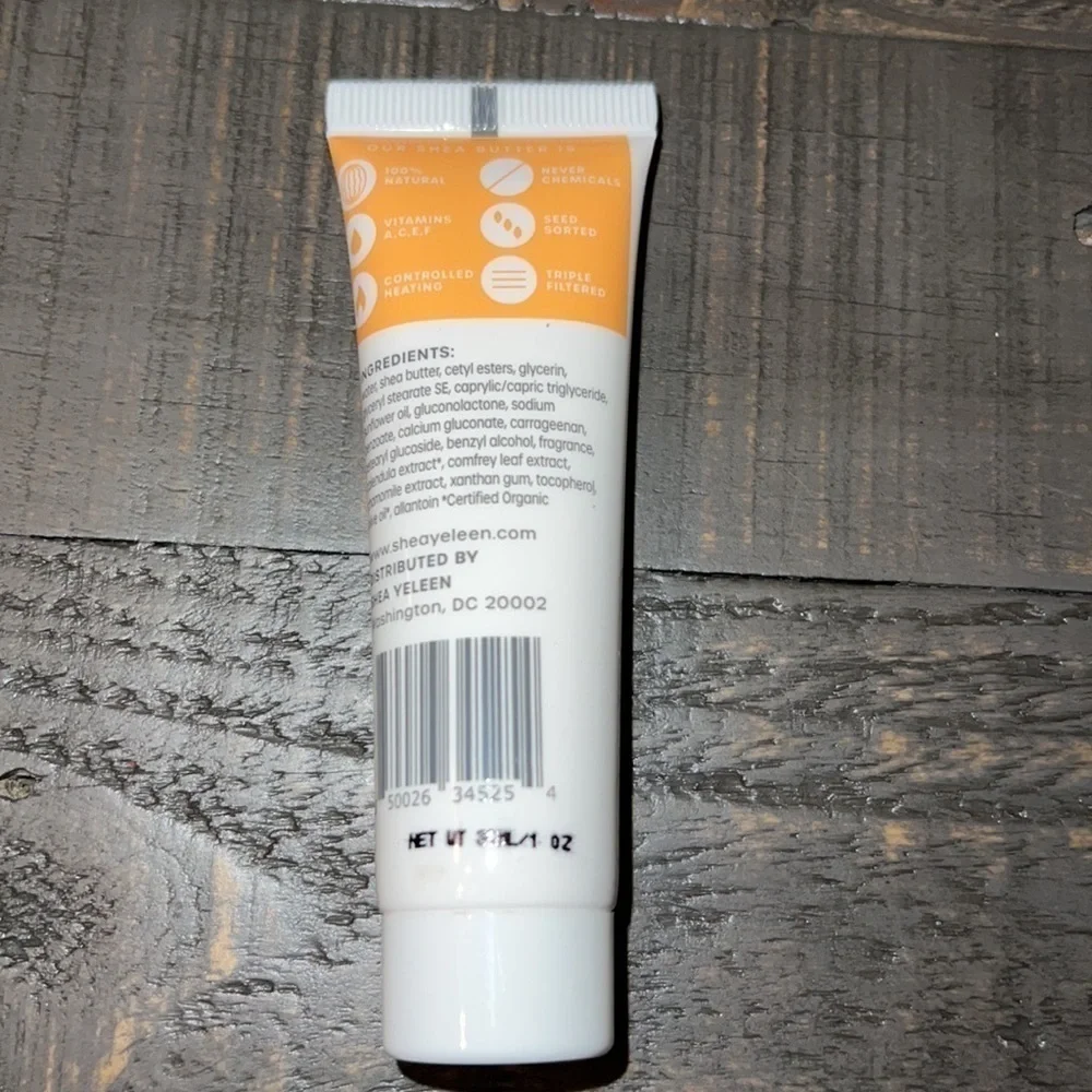 Shea Yeleen Coconut Melon Rich Shea Body Cream‎ 1oz Travel Size New